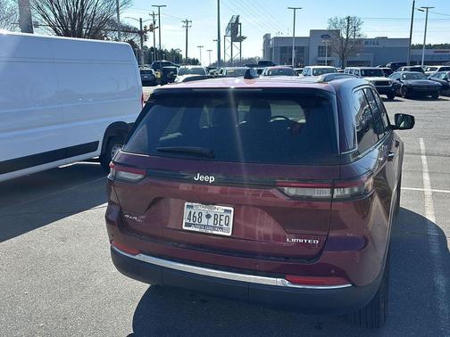Velvet Red Pearlcoat 2025 Jeep Grand Cherokee Limited