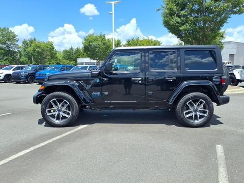 Black Clearcoat 2024 Jeep Wrangler 4xe Sport S