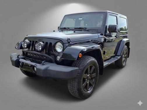 Black Clearcoat 2014 Jeep Wrangler Altitude