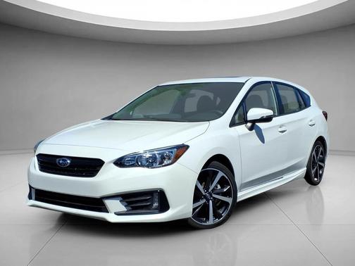 Crystal White Pearl 2023 Subaru Impreza Sport