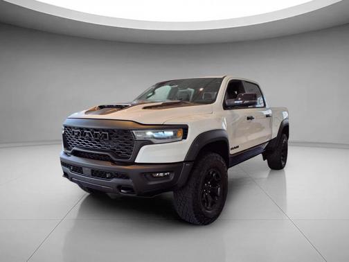 PW7 Bright White Clear Coat 2026 RAM 1500 RHO Crew Cab 4x4 5'7' Box