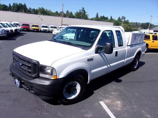 2004 Ford F-250 Supercab Long Bed Pick Up Truck Tow Pkg Tool Box B