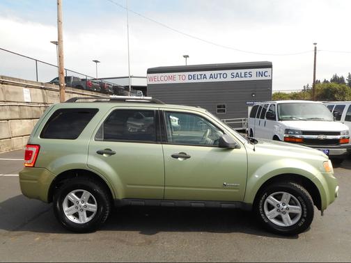 Green 2009 Ford Escape Hybrid Base