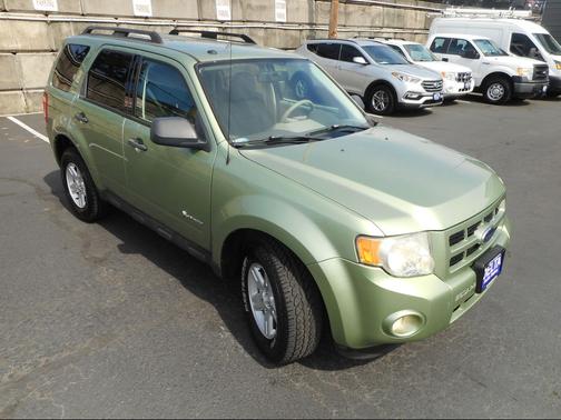 Green 2009 Ford Escape Hybrid Base