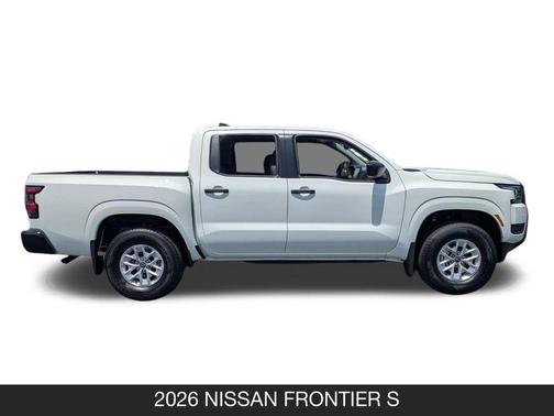 Glacier White 2026 Nissan Frontier S