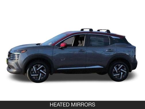 Gun Metallic/Scarlet Ember Tintcoat 2026 Nissan Kicks SV