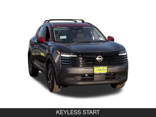 Gun Metallic/Scarlet Ember Tintcoat 2026 Nissan Kicks SV