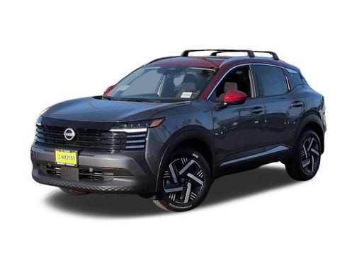 Gun Metallic/Scarlet Ember Tintcoat 2026 Nissan Kicks SV