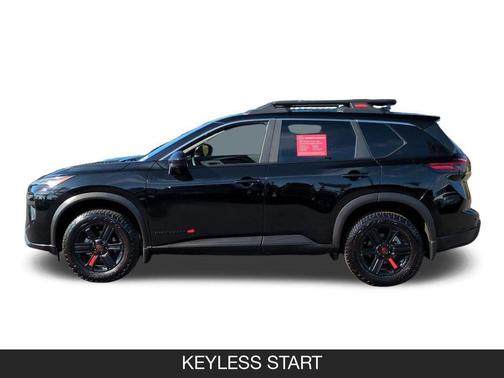 Super Black 2025 Nissan Rogue Rock Creek