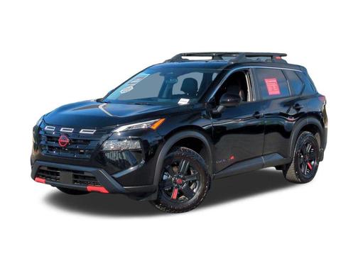 Super Black 2025 Nissan Rogue Rock Creek