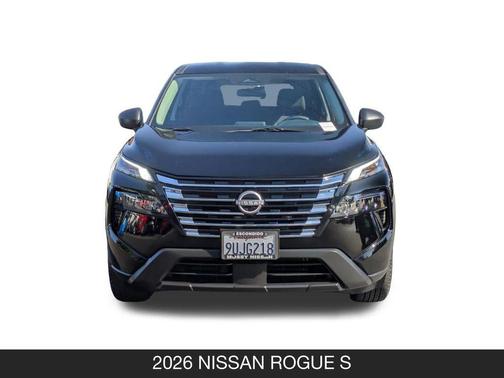 Super Black 2026 Nissan Rogue S