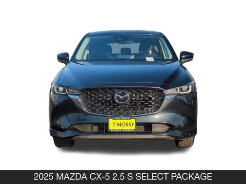 Jet Black Mica 2025 Mazda CX-5 2.5 S Select Package