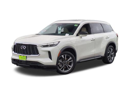 Majestic White 2023 INFINITI QX60 Luxe