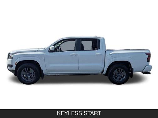 Glacier White 2026 Nissan Frontier SV