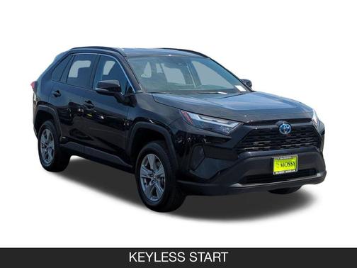 Midnight Black Metallic 2024 Toyota RAV4 Hybrid XLE