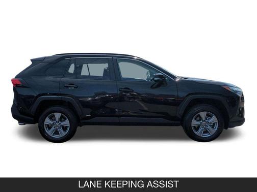 Midnight Black Metallic 2024 Toyota RAV4 Hybrid XLE
