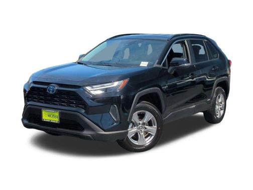 Midnight Black Metallic 2024 Toyota RAV4 Hybrid XLE