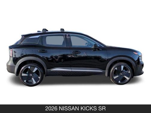 Super Black 2026 Nissan Kicks SR