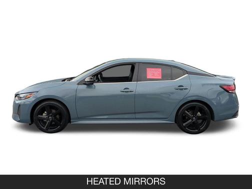 Atlantic Gray Metallic 2024 Nissan Sentra SR