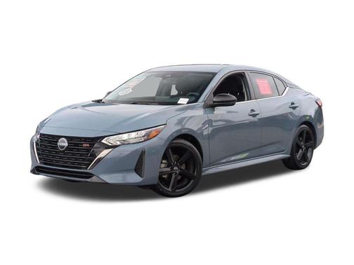 Atlantic Gray Metallic 2024 Nissan Sentra SR