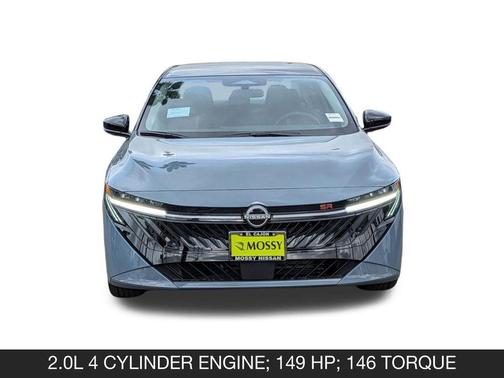 Atlantic Gray/Super Black 2026 Nissan Sentra SR