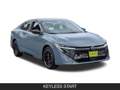 Atlantic Gray/Super Black 2026 Nissan Sentra SR