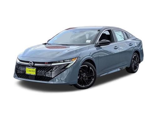 Atlantic Gray/Super Black 2026 Nissan Sentra SR