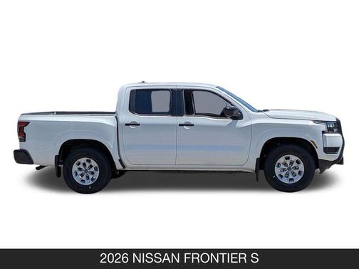 Glacier White 2026 Nissan Frontier S