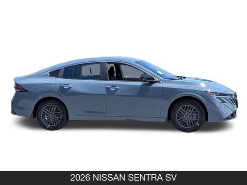 Atlantic Gray Metallic 2026 Nissan Sentra SV