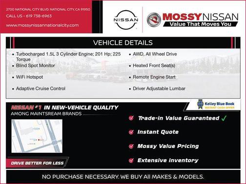 2026 Nissan Rogue Rock Creek