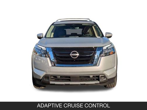 Brilliant Silver Metallic 2025 Nissan Pathfinder Platinum FWD