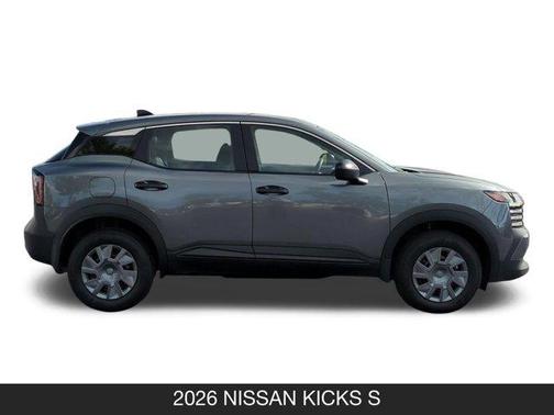 Gun Metallic 2026 Nissan Kicks S