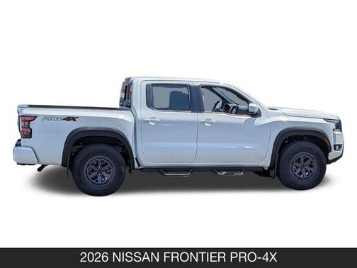Glacier White 2026 Nissan Frontier PRO-4X