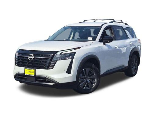 Everest White Pearl Tricoat 2026 Nissan Pathfinder SV