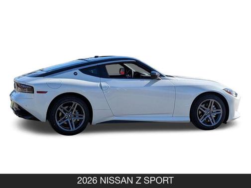 Pearl White Tricoat/Super Black 2026 Nissan Z Sport