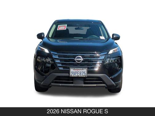Super Black 2026 Nissan Rogue S