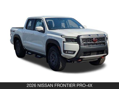 Glacier White 2026 Nissan Frontier PRO-4X