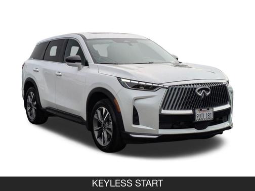 Radiant White 2026 INFINITI QX60 PURE FWD