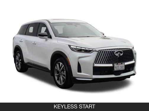 Radiant White 2026 INFINITI QX60 PURE FWD