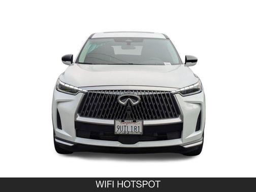 Radiant White 2026 INFINITI QX60 PURE FWD