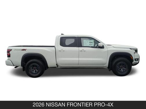 Glacier White 2026 Nissan Frontier PRO-4X