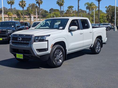 Glacier White 2026 Nissan Frontier SV
