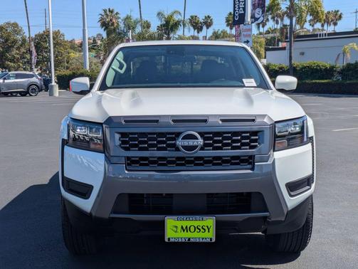 Glacier White 2026 Nissan Frontier SV
