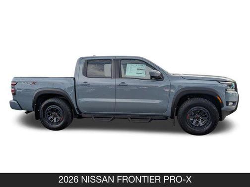 Boulder Gray Pearl 2026 Nissan Frontier PRO-X