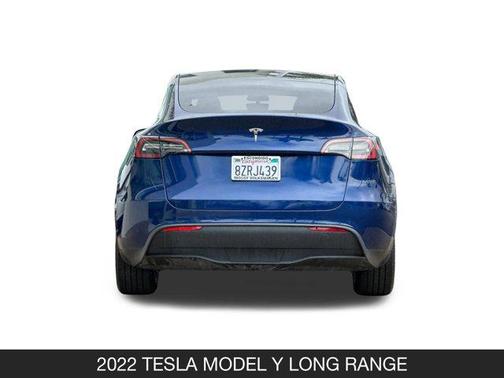 Deep Blue Metallic 2022 Tesla Model Y Long Range Dual Motor All-Wheel Drive