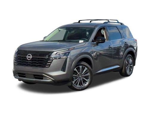 Gun Metallic 2026 Nissan Pathfinder Platinum