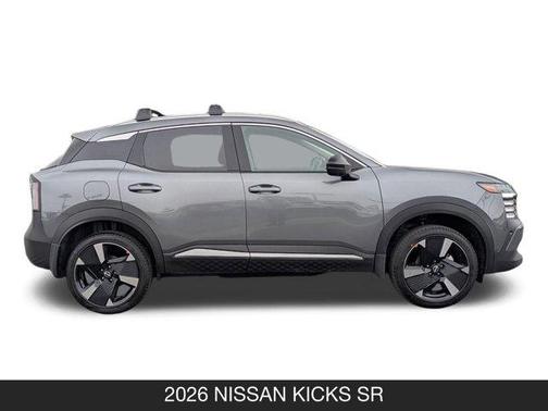 Gun Metallic 2026 Nissan Kicks SR