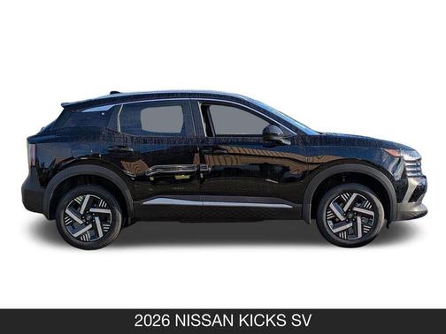 Super Black 2026 Nissan Kicks SV