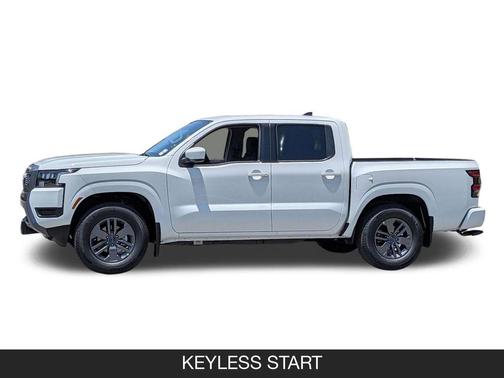 Glacier White 2026 Nissan Frontier SV