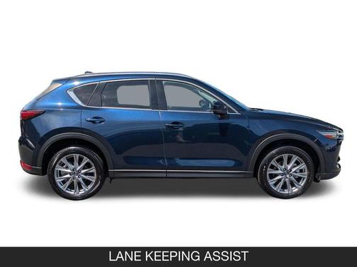 Deep Crystal Blue Mica 2021 Mazda CX-5 Grand Touring Reserve